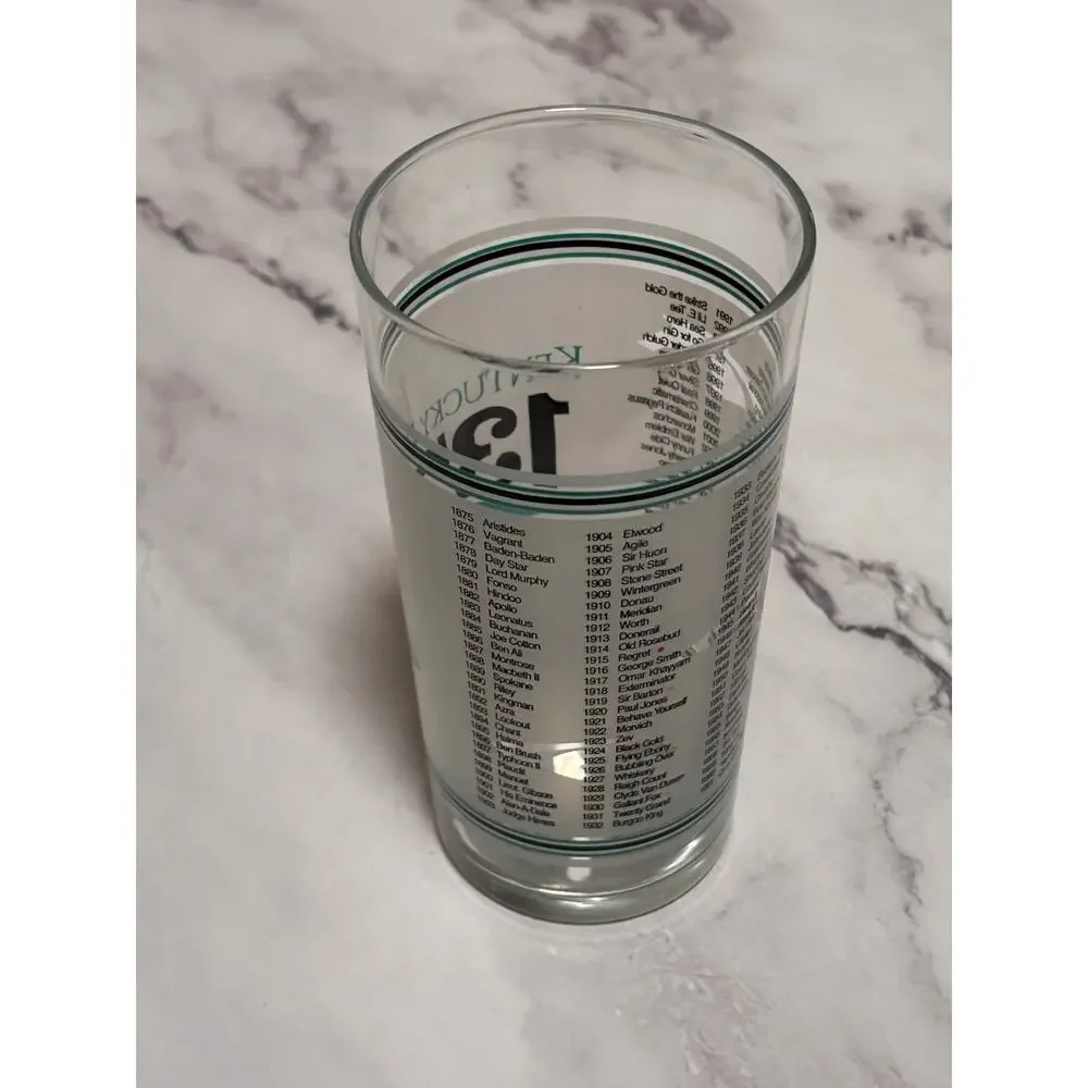 2011 Kentucky Derby Official 137 Churchill Downs Vintage Julep Glass Louisville